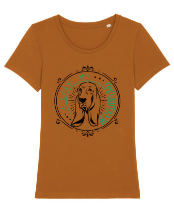 I Love My Bloodhound Roasted Orange