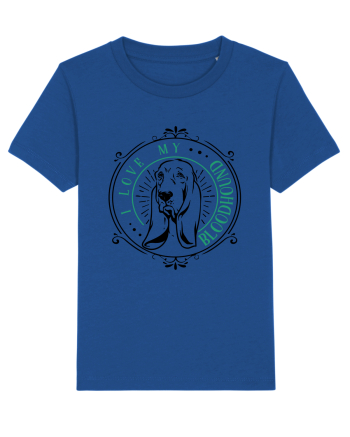 I Love My Bloodhound Majorelle Blue