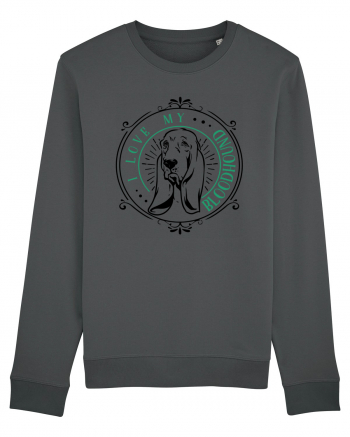 I Love My Bloodhound Anthracite