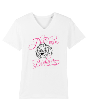 I Love My Bichon White