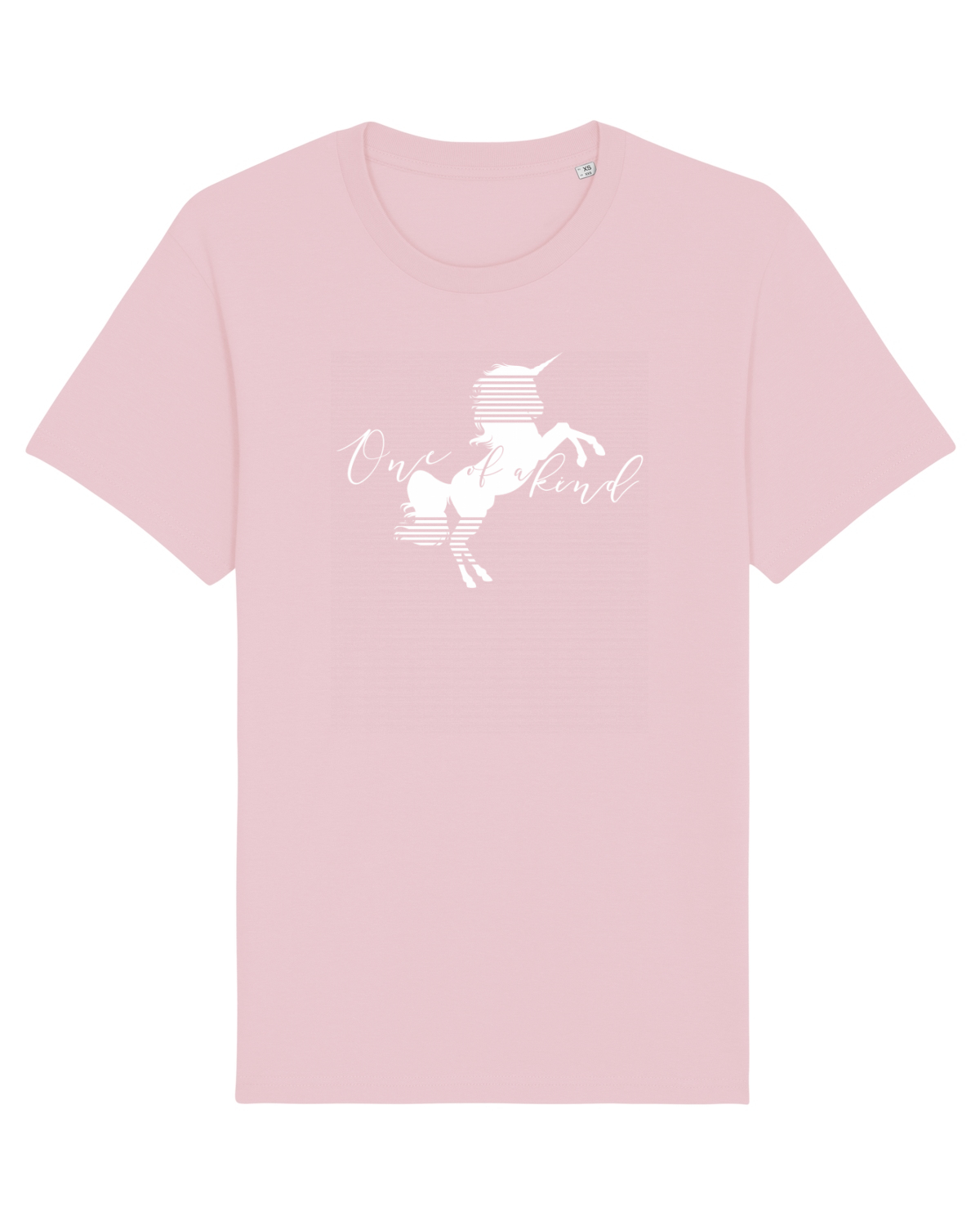 Tricou mânecă scurtă Unisex Rocker Cotton Pink