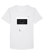 reality Tricou mânecă scurtă guler larg Bărbat Skater