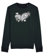Grey BONES x Wildheart Bluză mânecă lungă Unisex Rise
