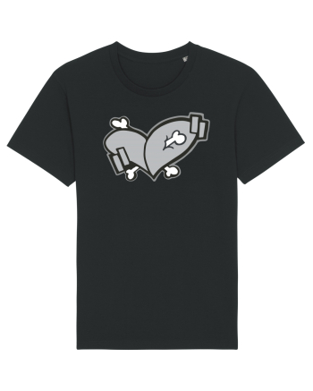 Grey BONES x Wildheart Tricou mânecă scurtă Unisex Rocker