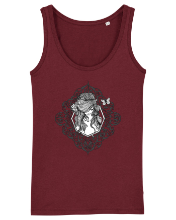 Mandala girl Burgundy