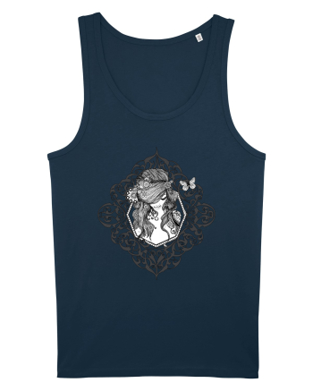Mandala girl Navy