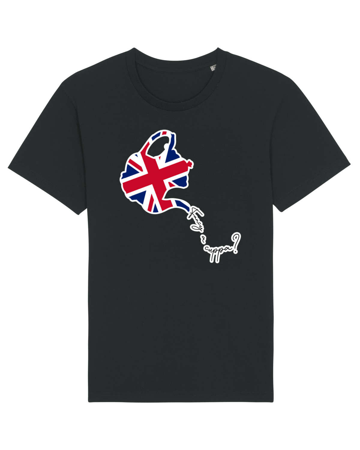 Tricou mânecă scurtă Unisex Rocker Black