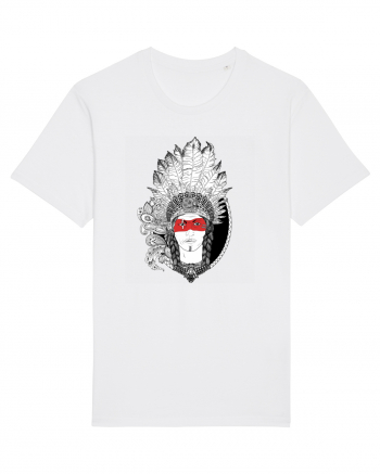 Mandala indian White