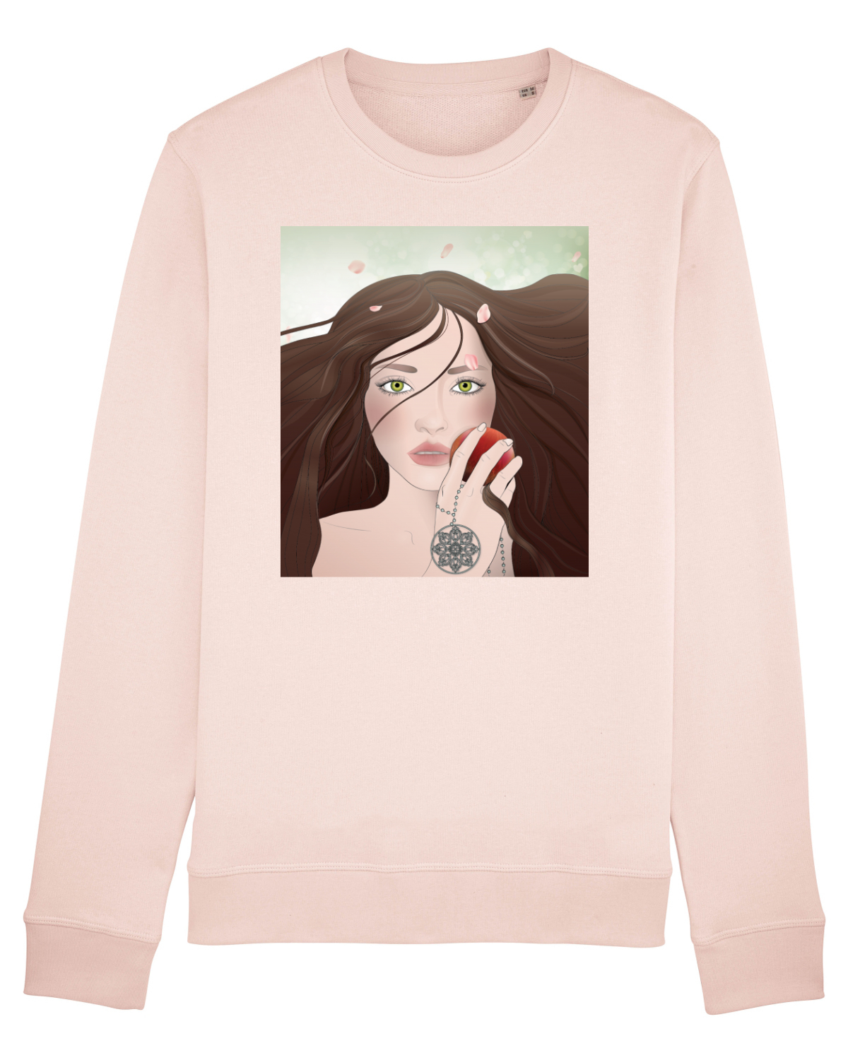 Bluză mânecă lungă Unisex Rise Candy Pink