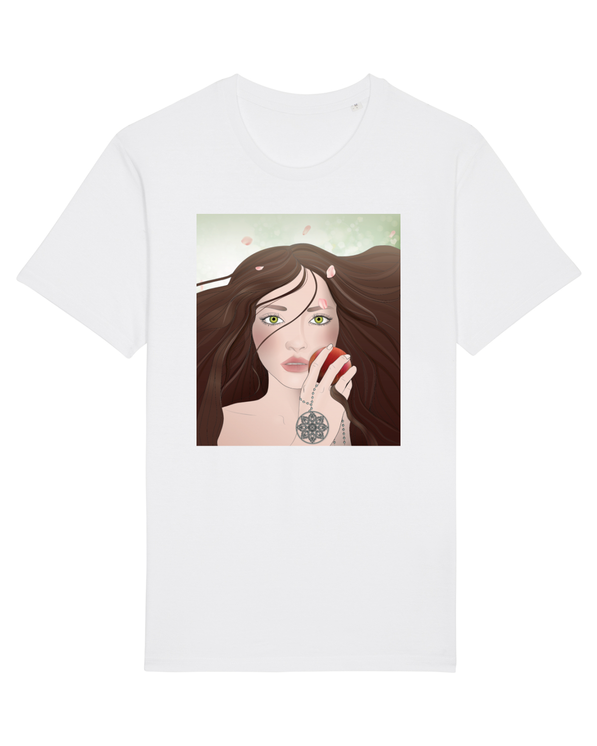 Tricou mânecă scurtă Unisex Rocker White