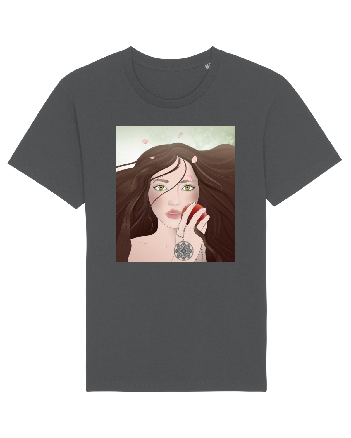 Tricou mânecă scurtă Unisex Rocker Anthracite