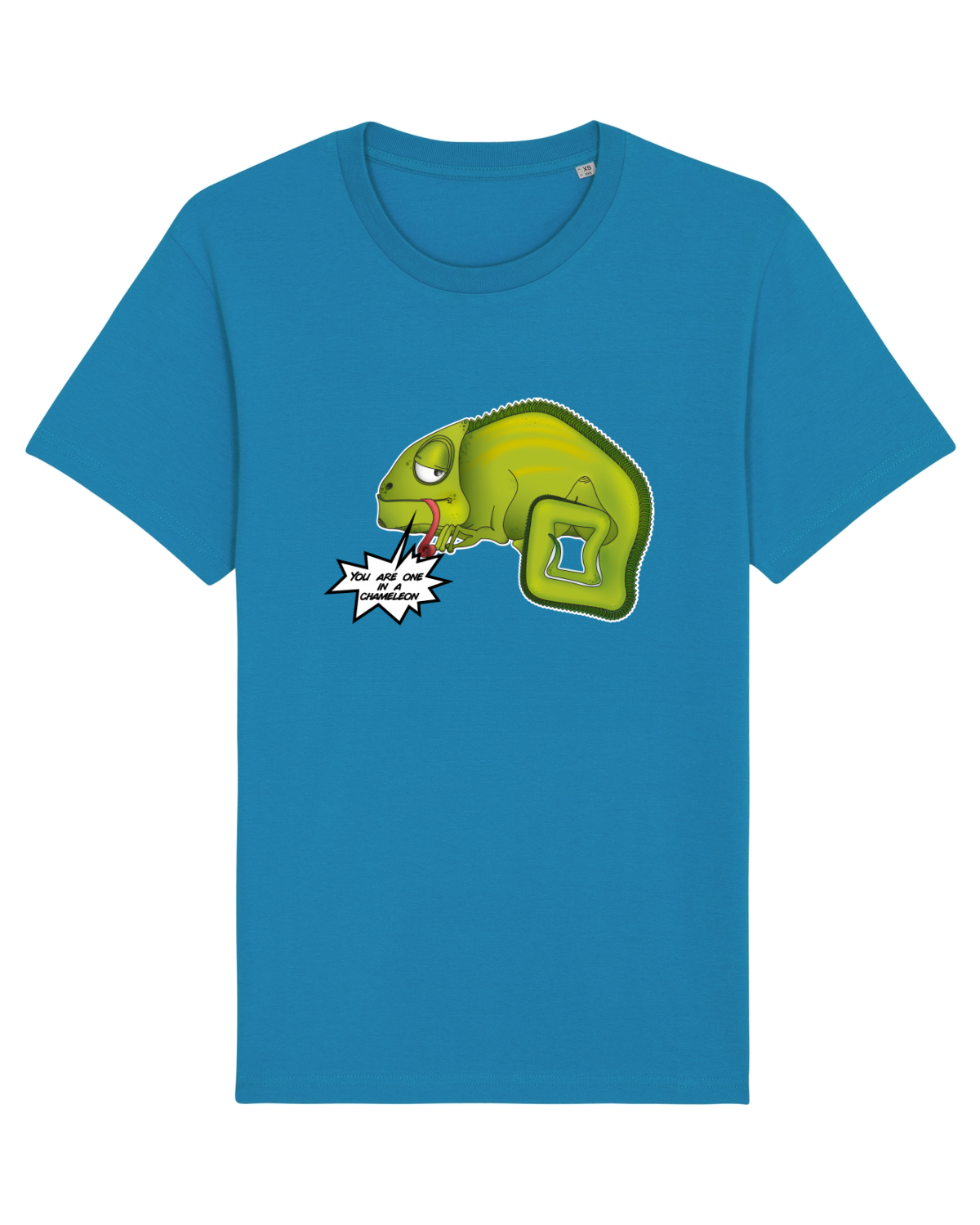 Tricou mânecă scurtă Unisex Rocker Azur