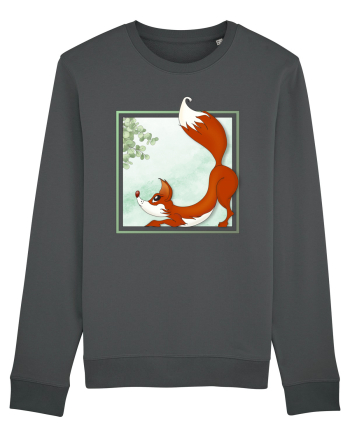 Fox Bluză mânecă lungă Unisex Rise