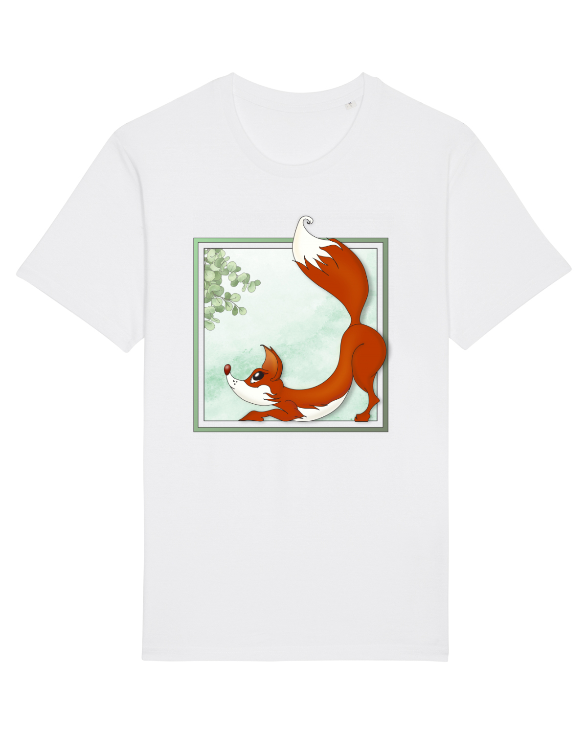 Tricou mânecă scurtă Unisex Rocker White