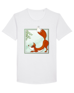 Fox Tricou mânecă scurtă guler larg Bărbat Skater