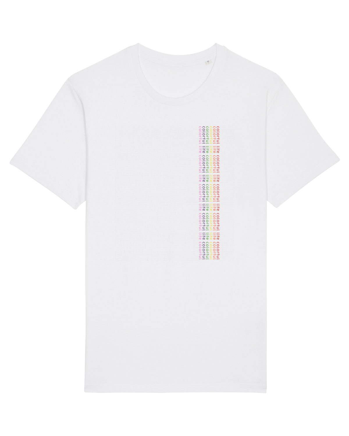 Tricou mânecă scurtă Unisex Rocker White