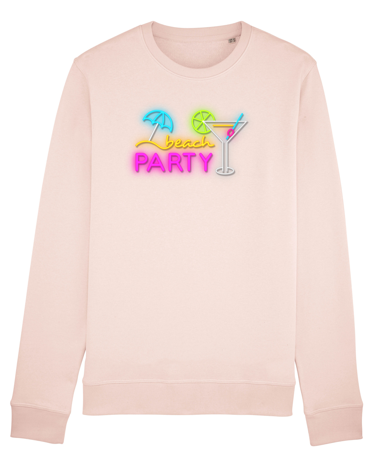 Bluză mânecă lungă Unisex Rise Candy Pink