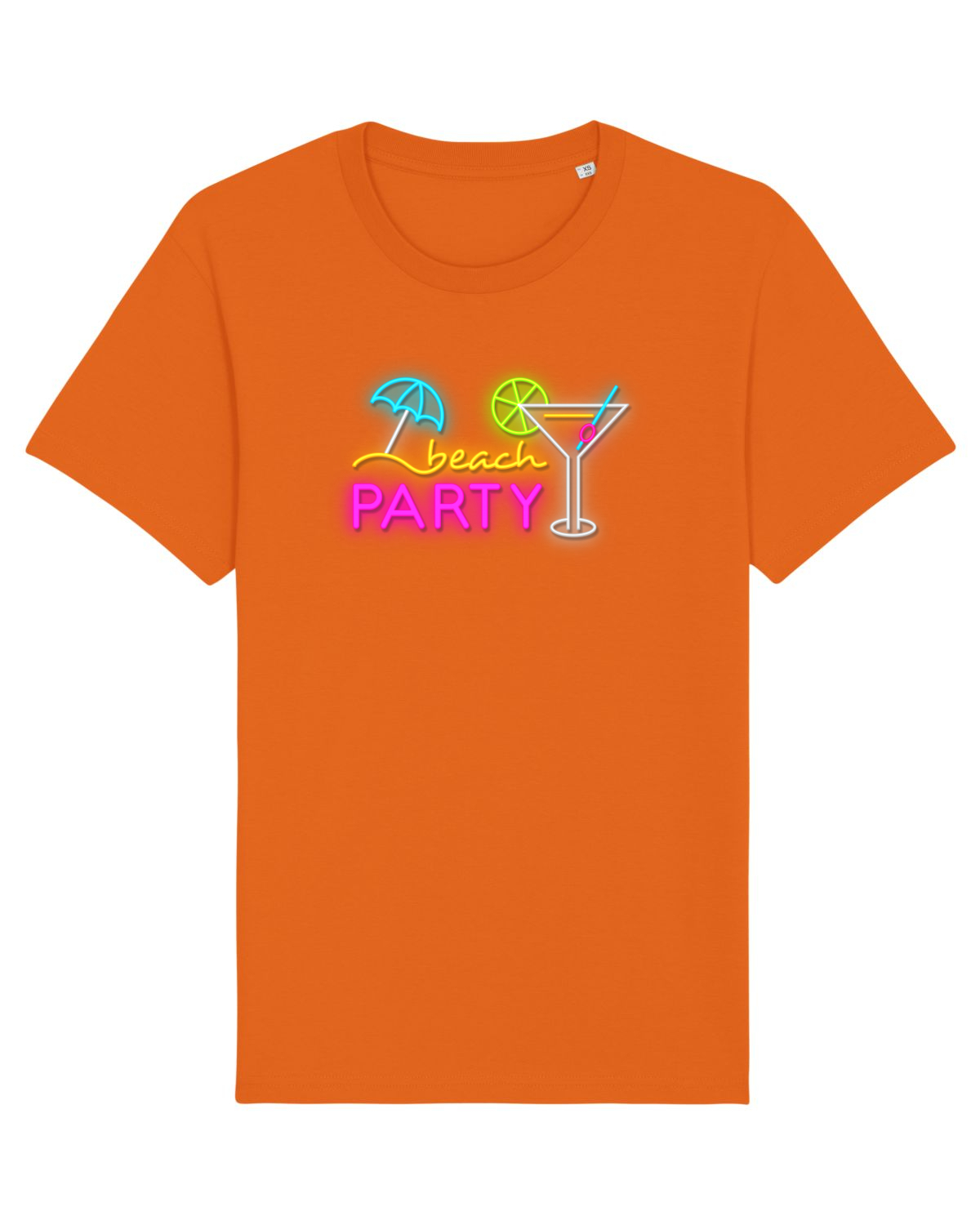 Tricou mânecă scurtă Unisex Rocker Bright Orange