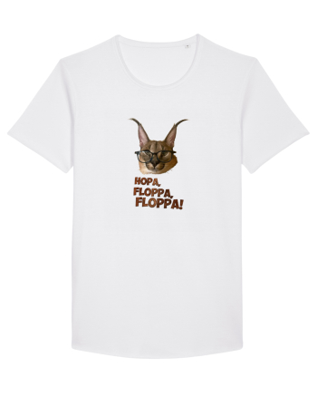 Big Floppa, hopa, hopa! White