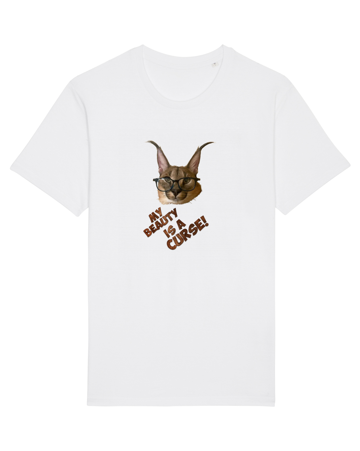 Tricou mânecă scurtă Unisex Rocker White