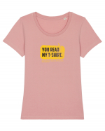 You read my t-shirt Tricou mânecă scurtă guler larg fitted Damă Expresser