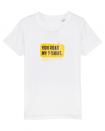 You read my t-shirt White