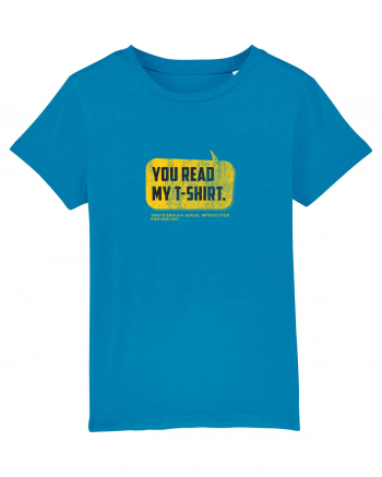 You read my t-shirt Azur