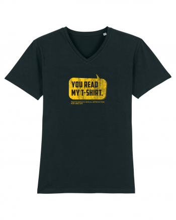 You read my t-shirt Black