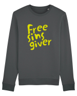 free sins giver Bluză mânecă lungă Unisex Rise