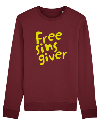 free sins giver Burgundy