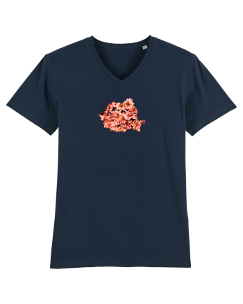 Floral RO French Navy