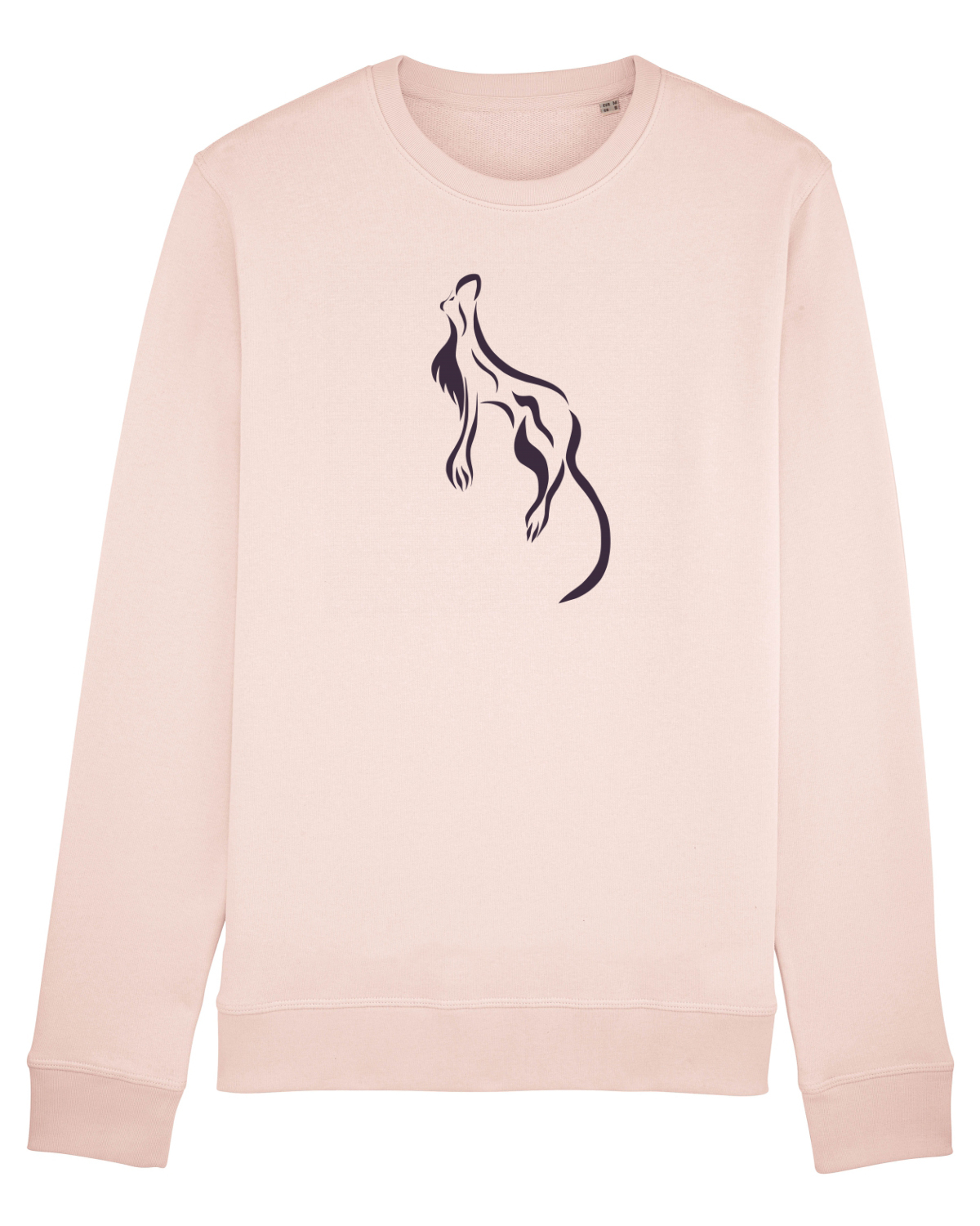 Bluză mânecă lungă Unisex Rise Candy Pink
