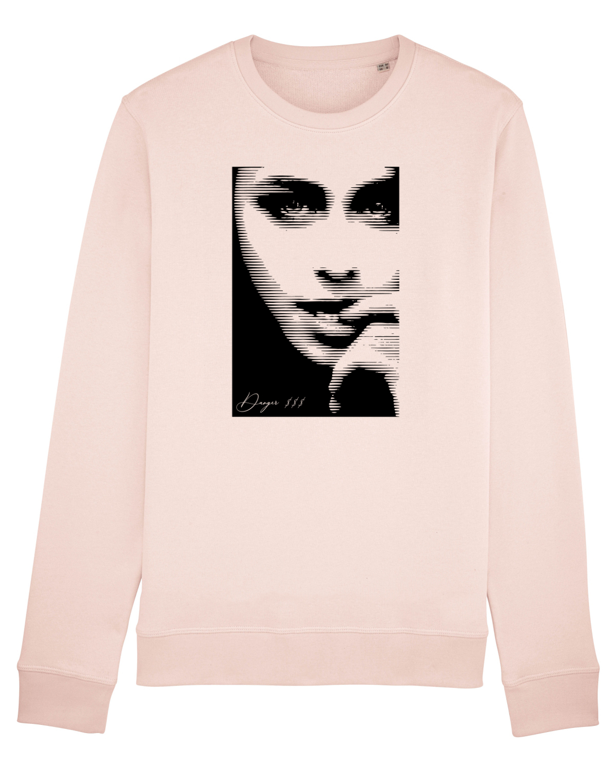 Bluză mânecă lungă Unisex Rise Candy Pink