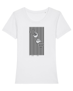 I see you Tricou mânecă scurtă guler larg fitted Damă Expresser