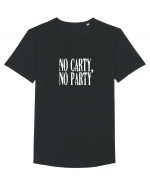 No carty, no party Tricou mânecă scurtă guler larg Bărbat Skater