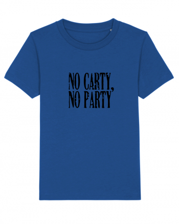 No carty, no party Majorelle Blue