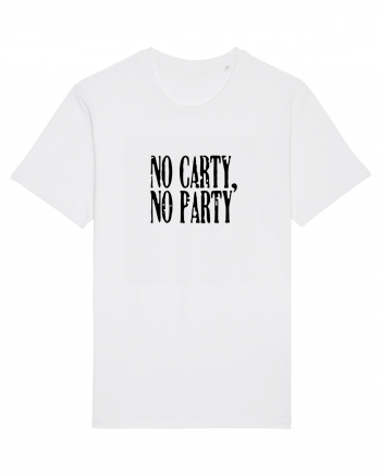 No carty, no party White