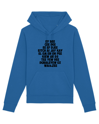 The redneck alphabet Royal Blue