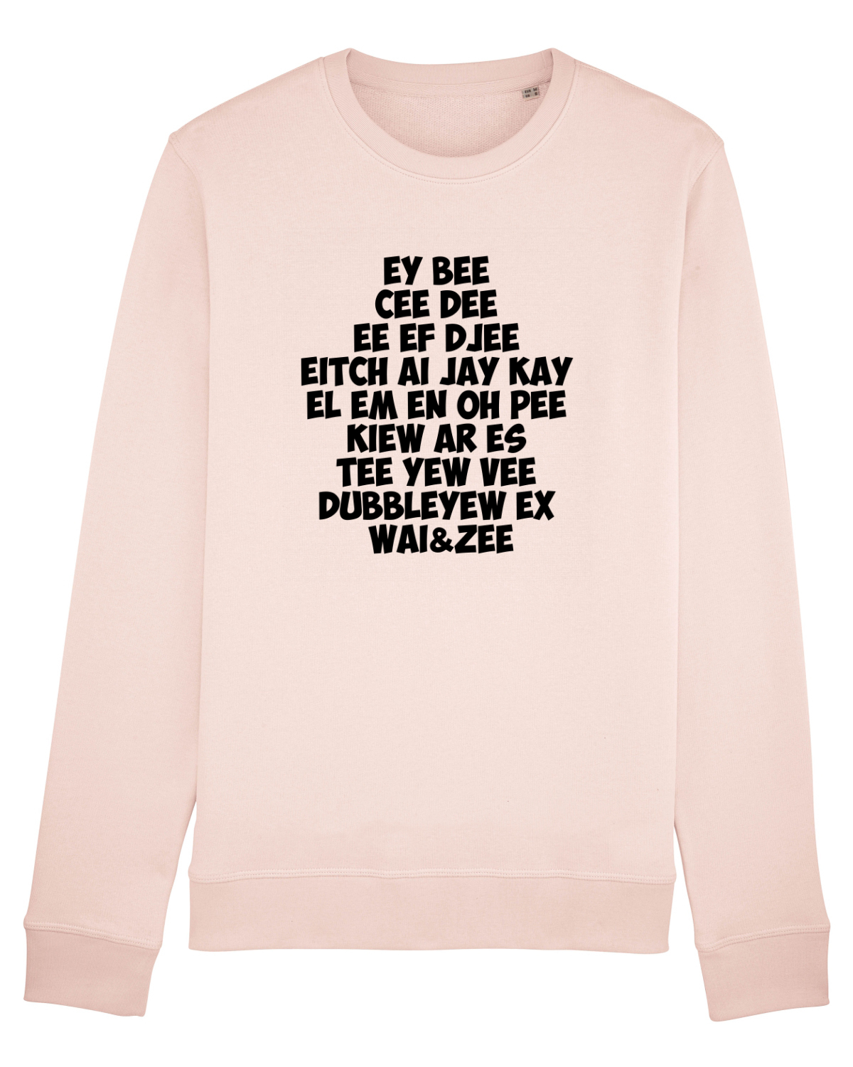 Bluză mânecă lungă Unisex Rise Candy Pink