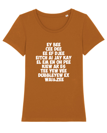 The redneck alphabet Roasted Orange