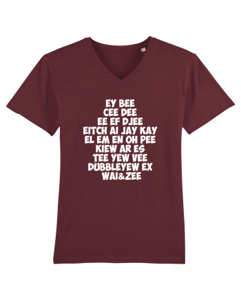 The redneck alphabet Burgundy