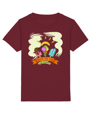 Gustă bucuria verii Burgundy