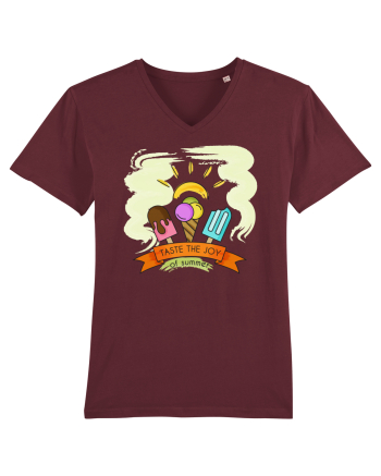 Gustă bucuria verii Burgundy