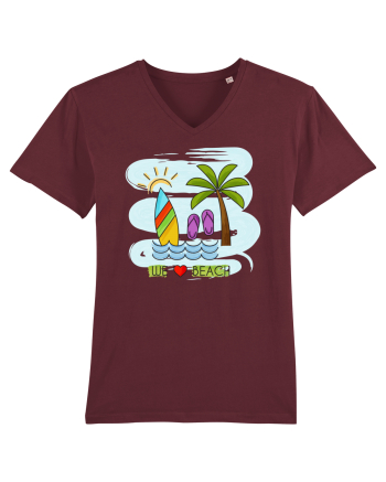 Iubim plaja Burgundy