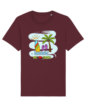 Iubim plaja Burgundy