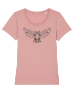 bufnita Tricou mânecă scurtă guler larg fitted Damă Expresser