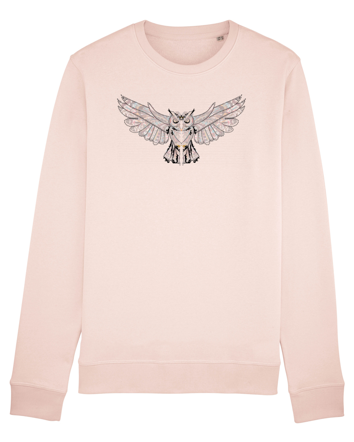 Bluză mânecă lungă Unisex Rise Candy Pink