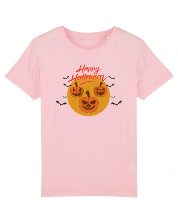 Happy Halloween Night Cotton Pink