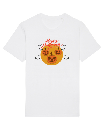 Happy Halloween Night White