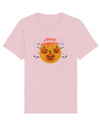 Happy Halloween Night Cotton Pink